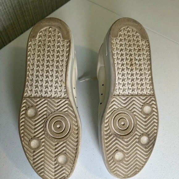 Golden Goose Purestar (GGDB/PURE) White Leather Sneakers, Size 9.5 - Picture 15 of 15